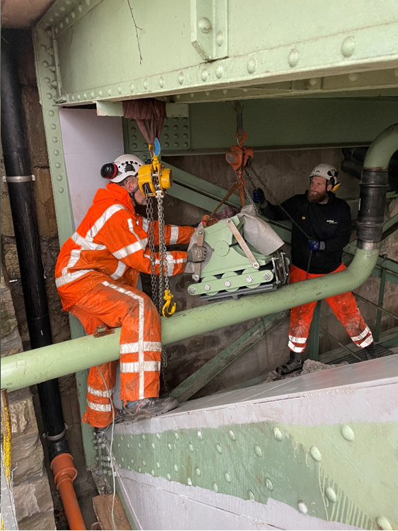Assembly of the bearings in Switzerland